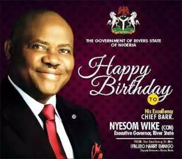 Governor Nyesom Wike Turns A Year Older. Happy Birthday..Photos